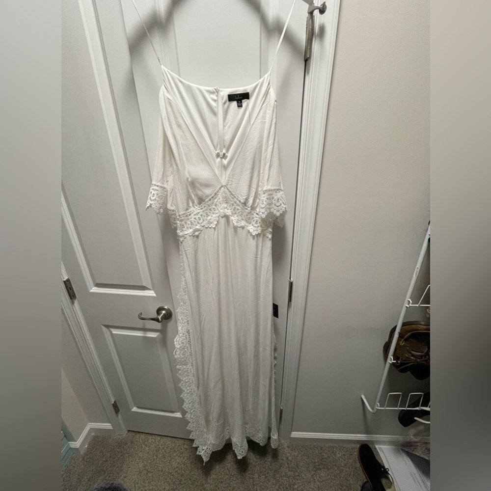 Lulus white dress